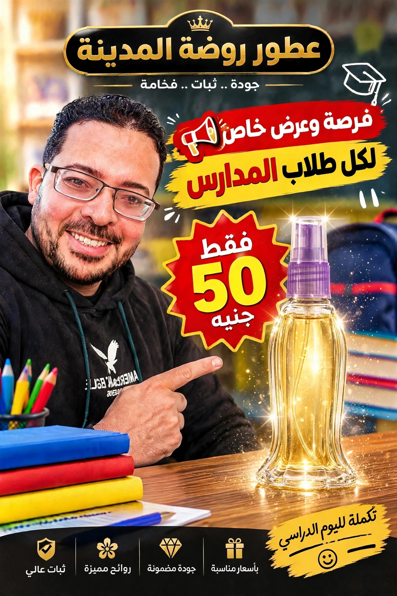 عرض الطلبة