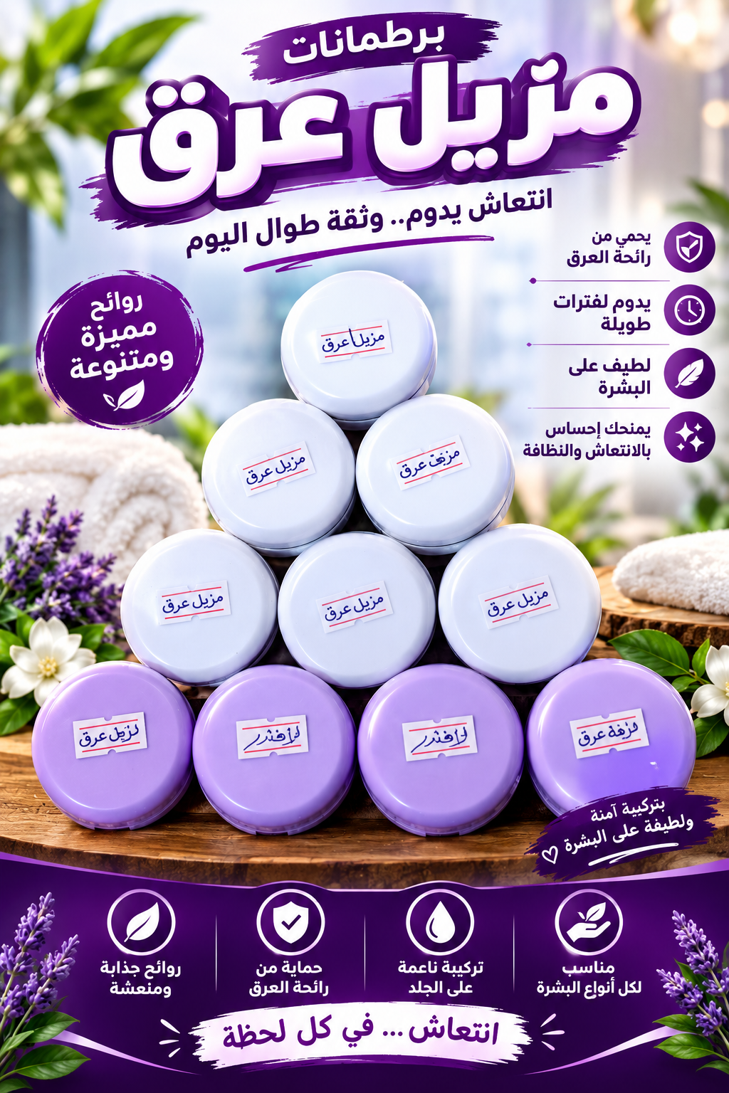 مزيل العرق الخاااارق ( كريم )