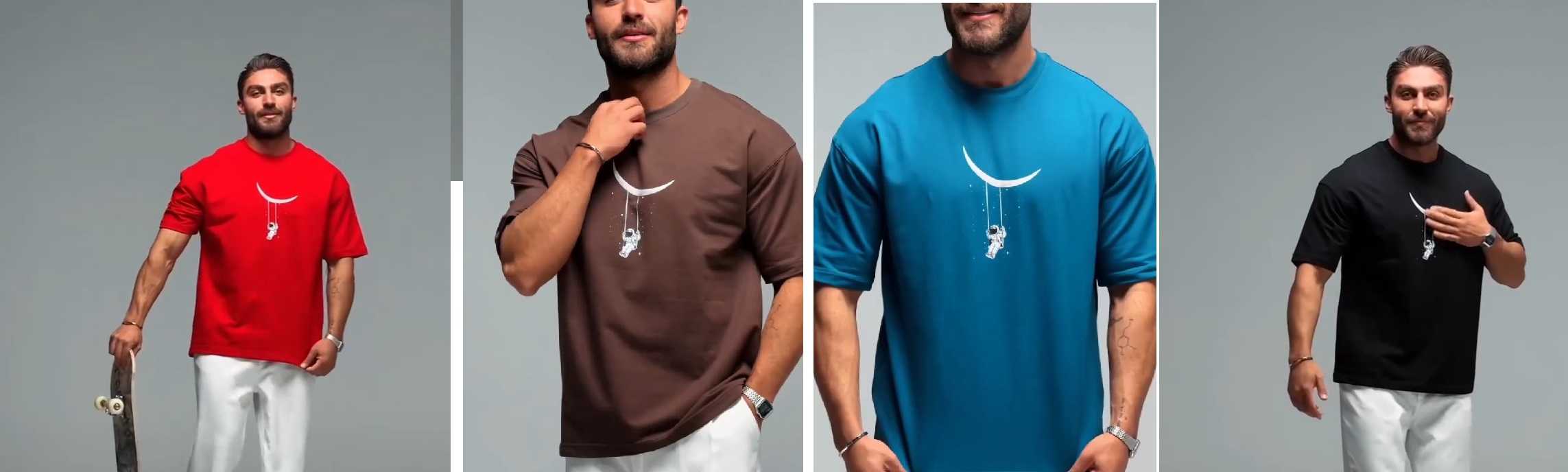 تيشرت بوليفارSPACE MOON